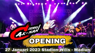 ANGEL OPENING DENNY CAKNAN LIVE MADIUN SHOW NATION PRESENT STADION WILIS 27 JANUARI 2023
