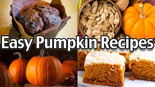 7 of the EASIEST Pumpkin Dessert Ideas And Pumpkin Recipes