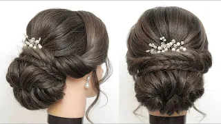New Bridal Hairstyle For Long Hair. Wedding Updo