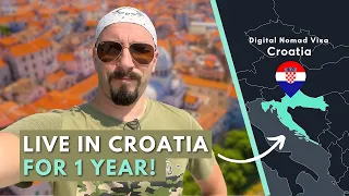 DIGITAL NOMAD VISA I LIVING IN CROATIA