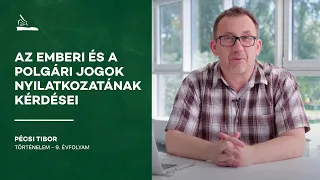 Az Emberi és Polgári Jogok Nyilatkozatának alapkérdései  | Pécsi Tibor