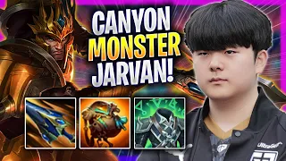 CANYON IS A MONSTER WITH JARVAN! - GEN Canyon Plays Jarvan JUNGLE vs Lee Sin! | Season 2024