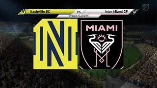 Nashville SC vs Inter Miami CF | MLS 17th May 2023 Full Match FIFA 23 | PS5™ [4K HDR]