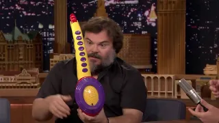 Jack Black performs his spooky Sax-A-Boom