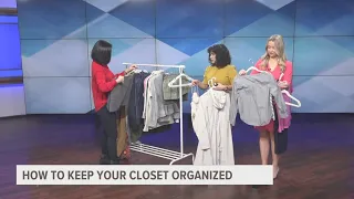 How to organize your closet to kick off spring cleaning!