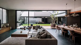 Inside A Family’s Modern Home With An Extraordinary Skylight | Jakarta, Indonesia