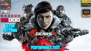 Gears 5 1080p & 1440p Ultra Settings Performance Test | Ryzen 7 2700X + RX 580 4GB