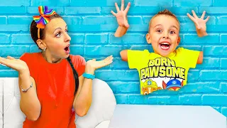 Jump through the wall | Funny stories for kids by Fursiki show