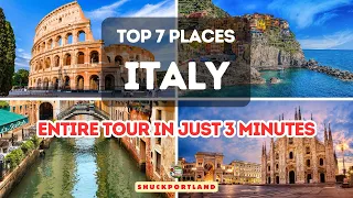 7 WONDERS OF ITALY | The most fascinating places in Italy - 4K Travel Video