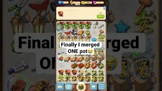 Merged Pot in Merge Mansion, this waste my storage long time 🙄 | Gameplay