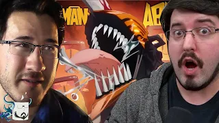 Markiplier as Pochita | Chainsaw Man Abridged Ep 1 Reaction