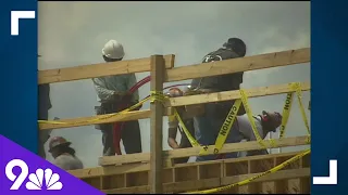 9NEWS story on the 1999 groundbreaking for Empower Field at Mile High