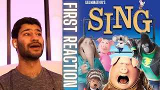 Watching Sing (2016) FOR THE FIRST TIME!! || Movie Reaction!