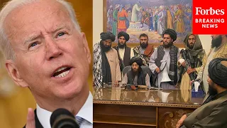 President Biden Gives Address After Taliban Seizes Control Of Afghanistan | FULL REMARKS