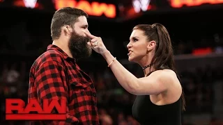 Stephanie McMahon fires Mick Foley: Raw, March 20, 2017