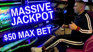 MASSIVE HANDPAY JACKPOT On High Limit Konami Slot | Winning Big Money At Casino