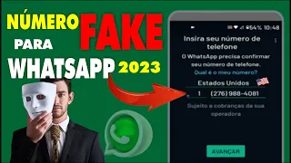 🔴Como criar um numero FAKE para whatsapp 2023
