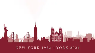 Festal Evensong to Commemorate the Centennial of the Twinning of York and New York | May 5, 2024