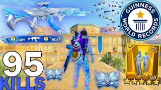 95 KILLS!!🔥NEW GLACIER M762 FASTEST GAMEPLAY W/ ULTIMATE MUMMY SET😍SAMSUNG,A7,J2,J3,J4,J5,J6,J7,XS