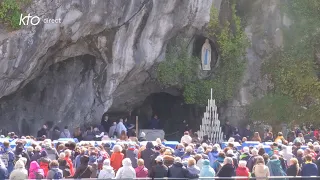 Chapelet du 16 avril 2024 à Lourdes