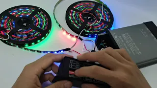 DMX 512 LED Decoder Controller for RGB Tape Strip - smartbrightleds.com
