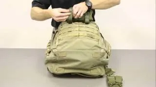 5.11 Rush Backpack - Using the Molle System