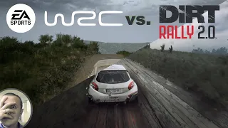EA Sports WRC vs. Dirt Rally 2.0 - flash version
