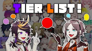 NIJISANJI EN FUNNY TIERLISTS ft. Shu Yamino