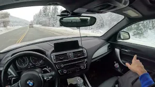 INSANE 7 Hour Drive in a BMW M235i (Winter)