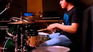 U2 New Years day - (Live Slane) Drum Cover