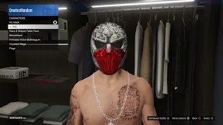 checking out the NEW War Mask in Grand Theft Auto 5 Online