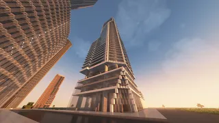 Beautiful Modern Skyscraper Architecture Minecraft