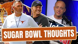 Texas vs Washington - CFP Sugar Bowl EARLY Thoughts (Late Kick Cut)