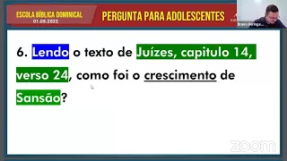 Participações para EBD-25/04/2022