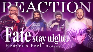 Fate/stay night: Heaven's Feel III. spring song - MOVIE REACTION!!