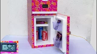 How to Make a Mini  Refrigerator / Fridge