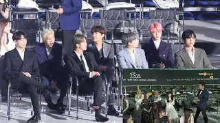 BTS REACTION TO TWICE INTERVIEW TMA / THE FACT MUSIC AWARDS 2019 | 190424  (JIHYO AND DAHYUN)