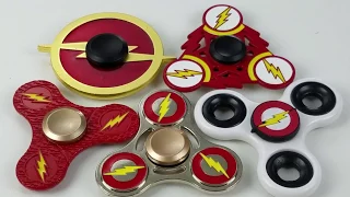 The Flash Super Hero Fidget Hand Spinner Collection Review