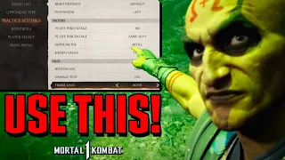 Get Good at Mortal Kombat 1! Using Training Mode Efficiently