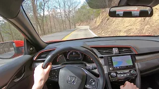 2020 Honda Civic Si Sedan – Tail of the Dragon POV Test Drive (Binaural Audio)