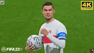 FIFA 23 - Iceland vs. Portugal - EURO 2024 Qualifiers Match | PC Gameplay [4K60]