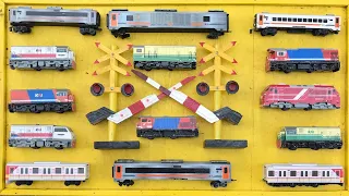 Merakit Dan Unboxing Mainan Kereta Api Cc203,Kereta Api Cc206 Kereta Api Uap Rail King-Kereta mamang