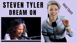 Steven Tyler - Dream On - Minor Month #2 - Vocal Coach Analysis and Reaction