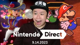 REACTION Nintendo Direct 9.14.2023