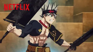 Attack on the Arena | Black Clover: Sword of the Wizard King | Clip | Netflix Anime