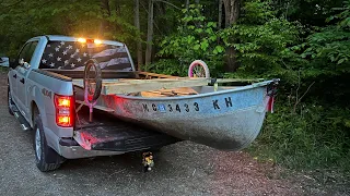 MUST SEE- Testing Our 3HP Evinrude Using The New Boat Dolly!