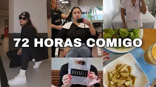 72H COMIGO | SALÃO, COMPRINHAS, LOOKS ESTILOSOS, ALMOÇO SAÚDAVEL e mais 🌟 - BRUNA EROLES