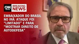 Embaixador do Brasil no Irã: Ataque foi “limitado” e para “mostrar direito de autodefesa” | AGORA CN
