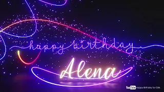 Alena #birthday #special #video #Alena #wish Alena Happy birthday song Happy birthday Alena