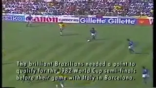 Brazil vs Italy 1982 WORLD CUP classic match👍